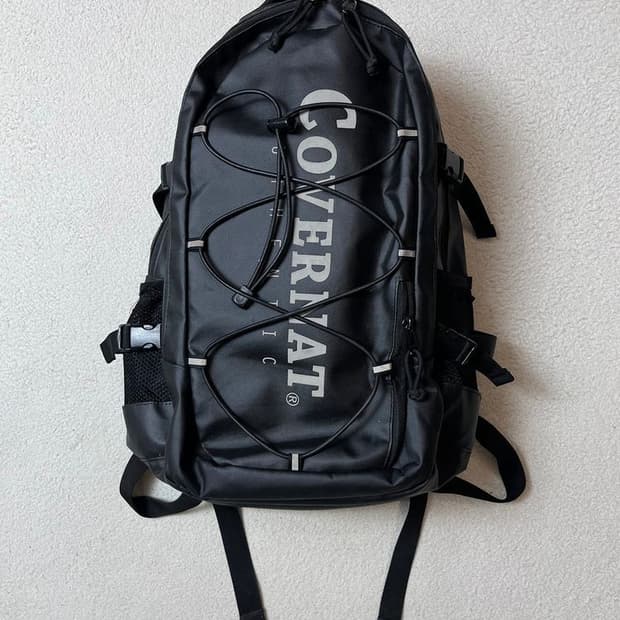 커버낫 20FW 에센틱 로고 백팩 Q1248
