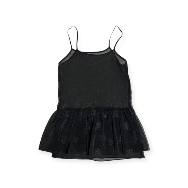 플라워 시스루 레이어드 원피스