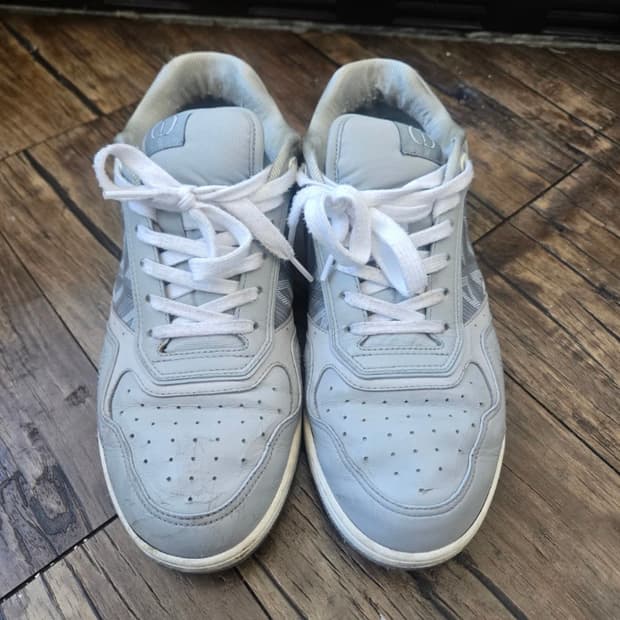 [정품] Dior  오블리크 B27 로우탑 스니커즈 그레이 42