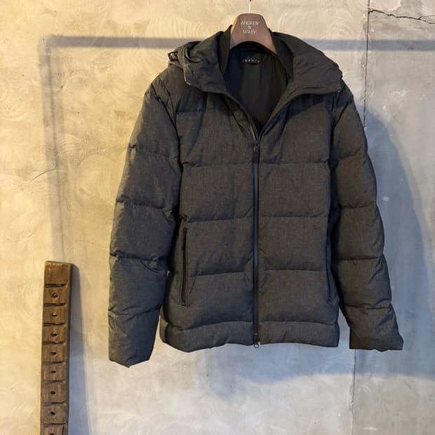 띠어리 구스다운 패딩 자켓 슬림100