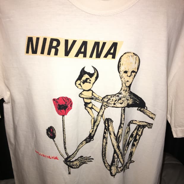 Nirvana Incesticide 반팔 티셔츠