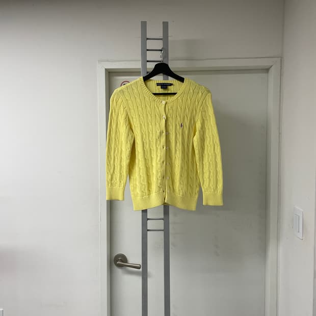 폴로 랄프로렌 케이블 가디건 M(W)