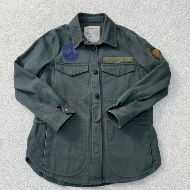 [S] 쟈딕앤볼테르 밀리터리 울 자켓 1229T2