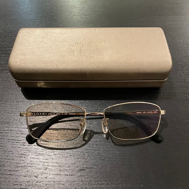 불가리 티타늄 선글라스 안경