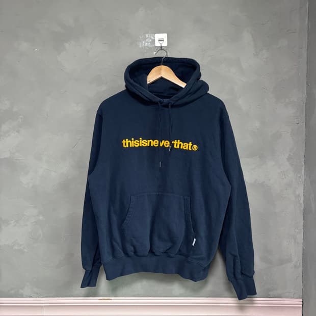 디스이즈네버댓 후드 네이비