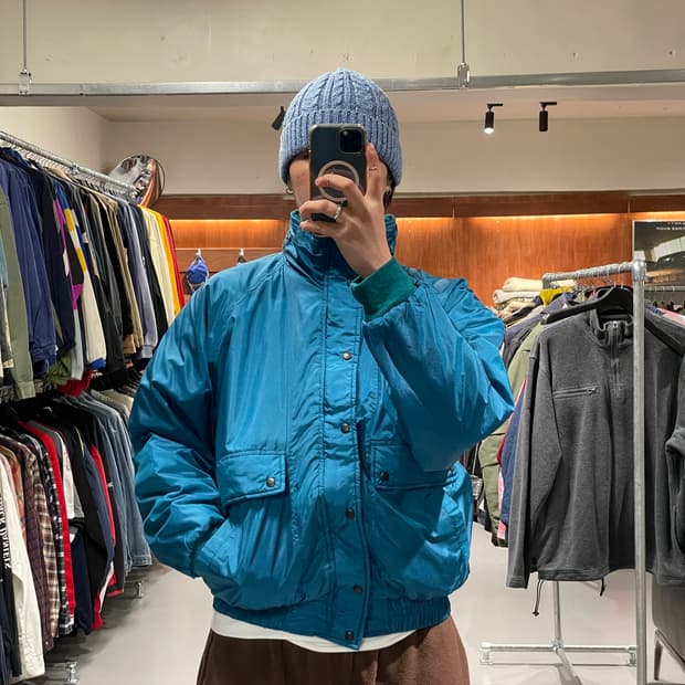 빈티지 나일론 점퍼