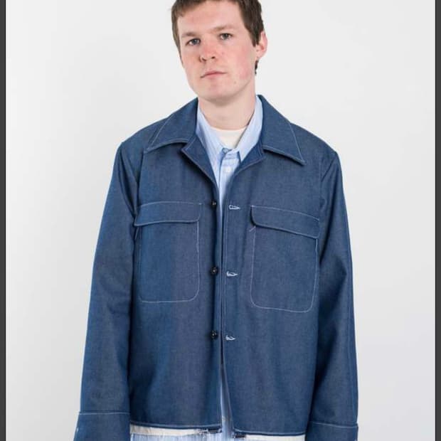 카미엘 포트젠스 데님 자켓