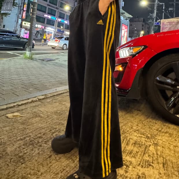 아디다스 벨벳 팬츠 95