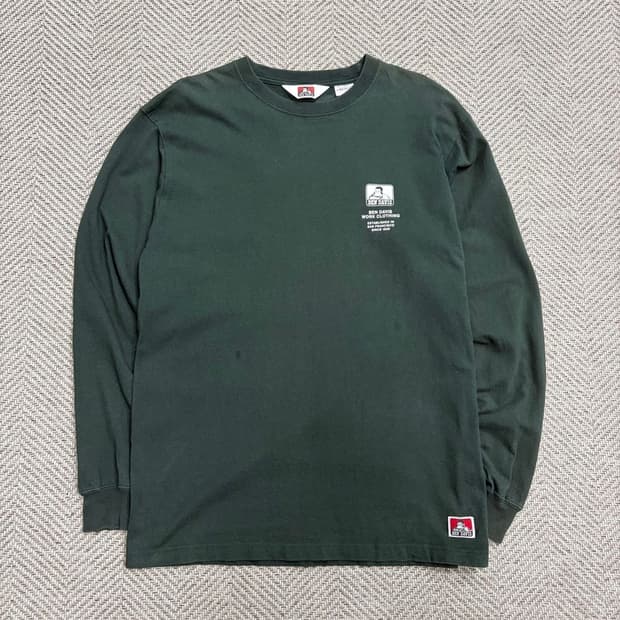 벤데이비스 백 프린팅 롱슬리브 v1734