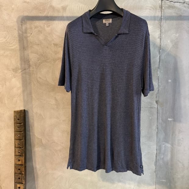 아르마니 꼴레지오니 오픈칼라넥 셔츠 105