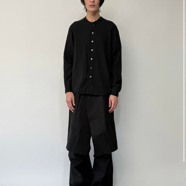 [52] san263-1 레이어드 스커트 팬츠