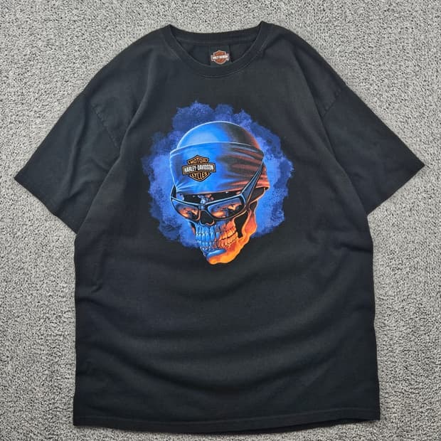 할리데이비슨 콜로라도 프레드릭 반팔 티셔츠 (M추정) / 11649