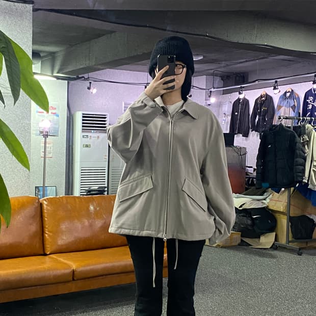 인사일러스 미니멀 블루종 자젯 B3184