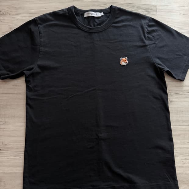 메종키츠네 반팔 s