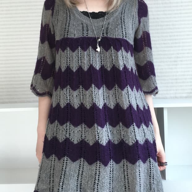 jpn vintage charcoal gray kiki knit ops