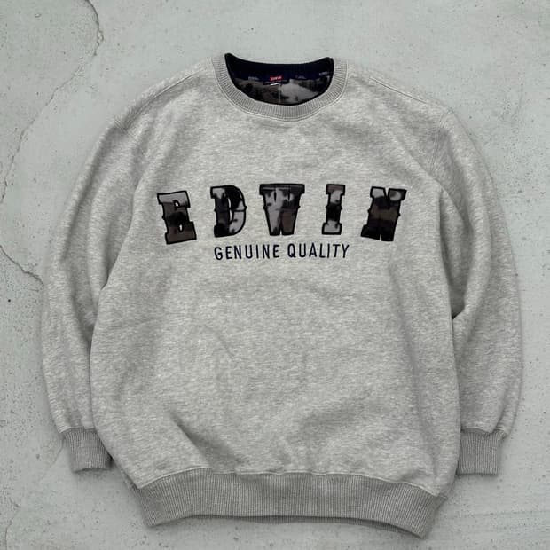Edwin 에드윈 맨투맨 스웻셔츠