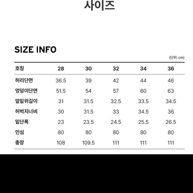 구매)리바이스 501 루즈진 흑청 30 사이즈 구합니다