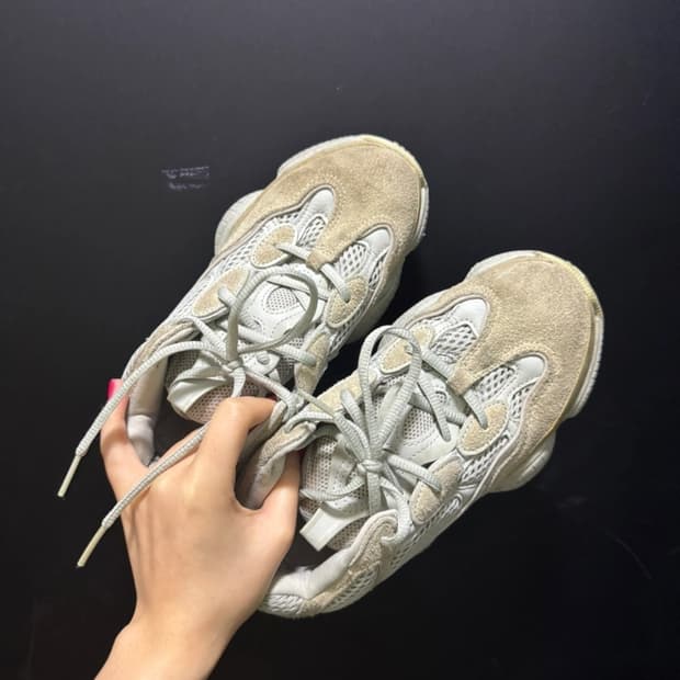 아디다스 이지 500 애쉬그레이 220