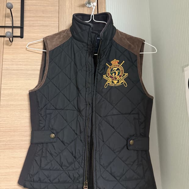 폴로 패딩 조끼