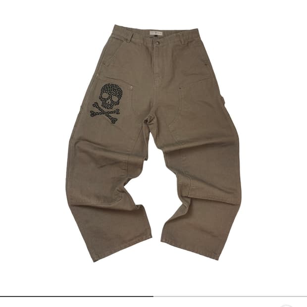 아오이로 데스 오브 크롬 더블니 팬츠 (1사이즈)