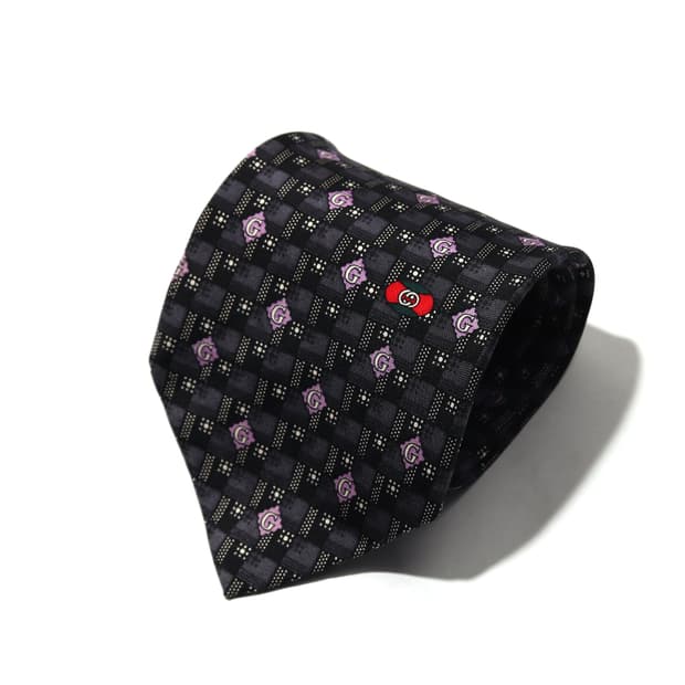 GUCCI 스퀘어 실크 넥타이