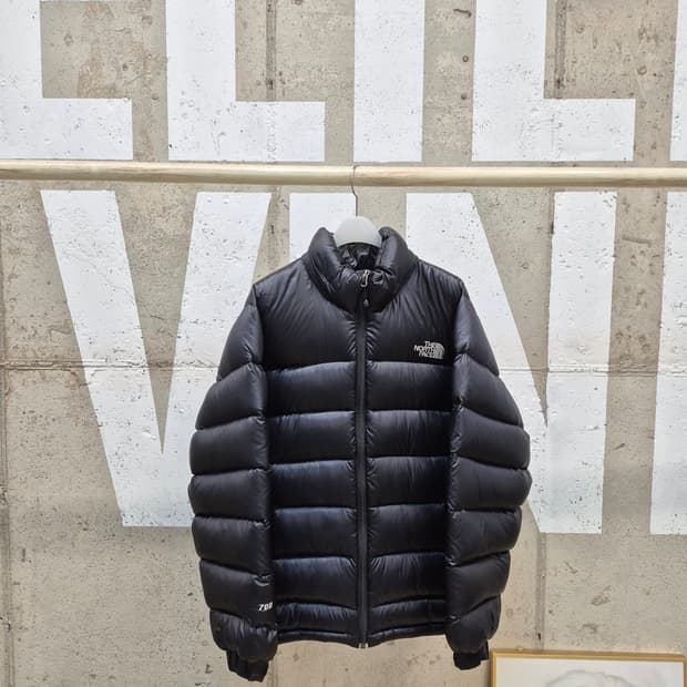 노스페이스 700 블랙패딩(90