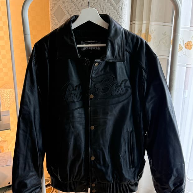 가죽자켓 스타디움 야구점퍼