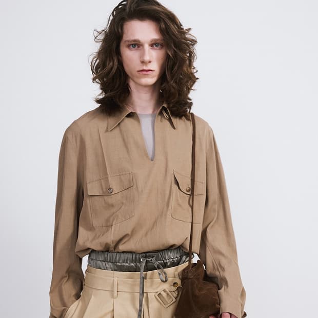 [새상품] 렉토 26SS 투 포켓 헌팅 탑 헌팅탑 셔츠 베이지 카키