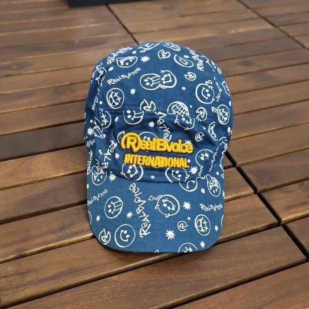 RealBvoice Graphic Cap Blue