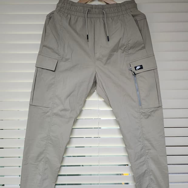 나이키 스트리트 카고 팬츠 베이지 M