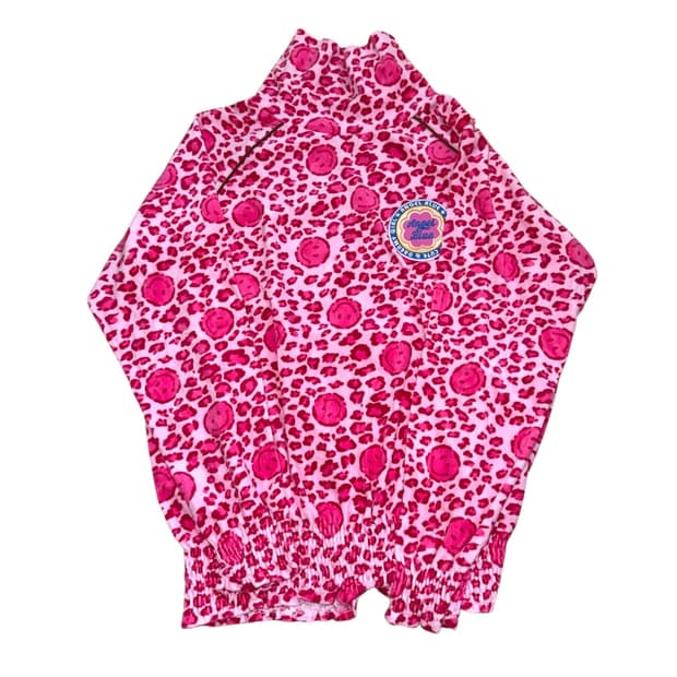 angel blue leopard sleeve