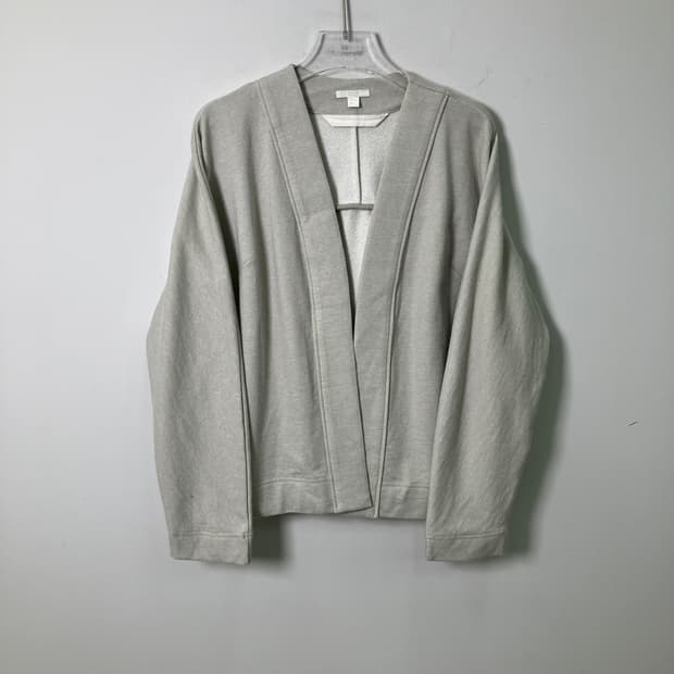 코스 그레이 오픈 가디건 S