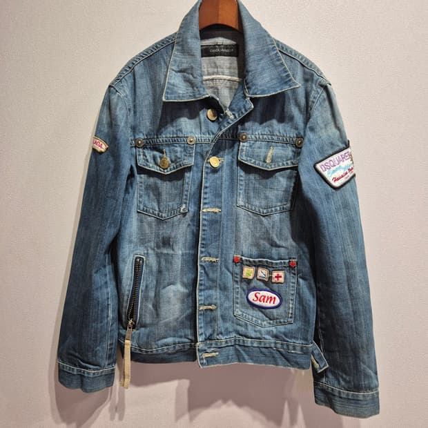 Dsquared2 디스퀘어드 패치 데님 자켓