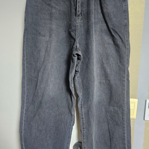 [3]폴리테루 고시마데님 워시드블랙 001 