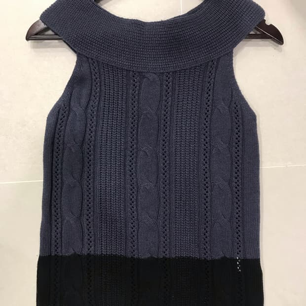 투웨이 오프숄더 니트