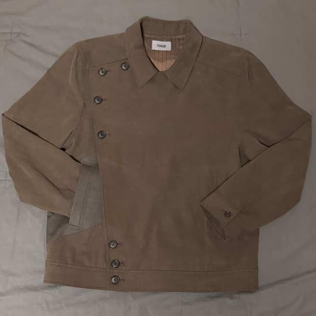 요석 레이어드 자켓 브라운 1