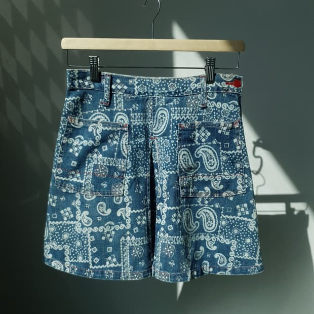 90s Hysteric Glamour Paisley Skirt