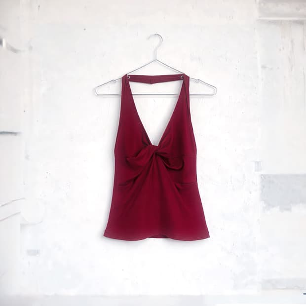 Vintage Red Sleeveless