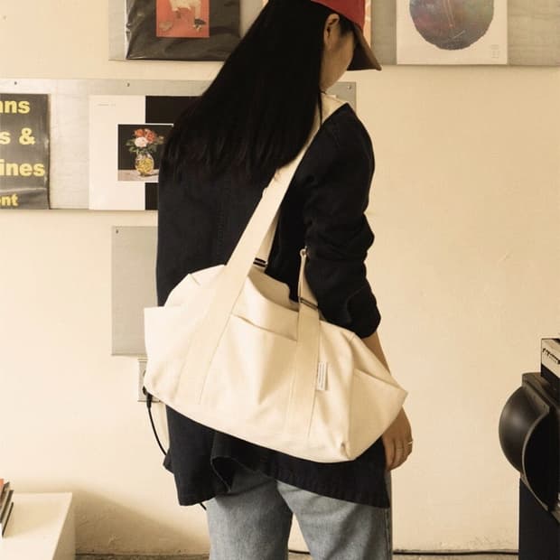 러프 Luff 더플백 아이보리