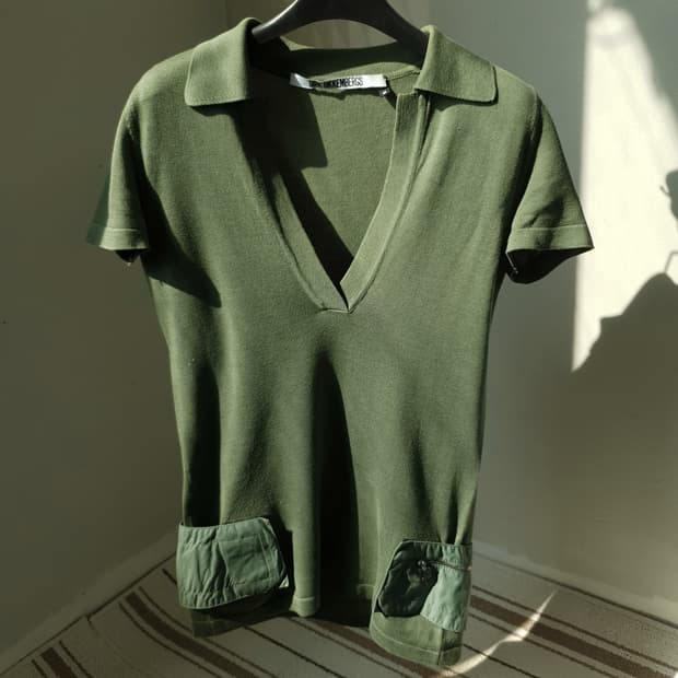90s DIRK BIKKEMBERGS knit top