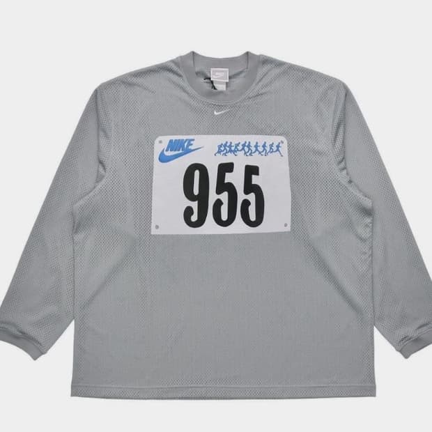 [해외판S]나이키 x CPFM 롱슬리브 저지 그레이 - US/EU