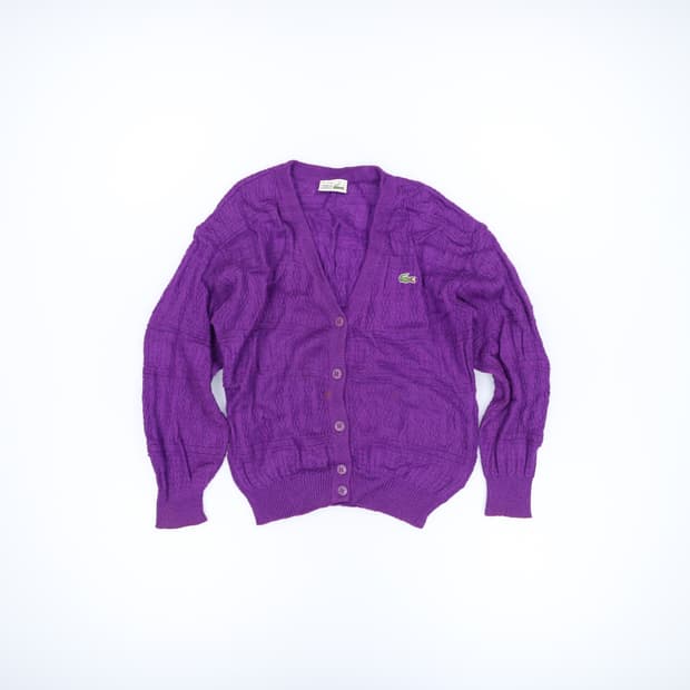 95 라코스테 여성 울 가디건 0122H1