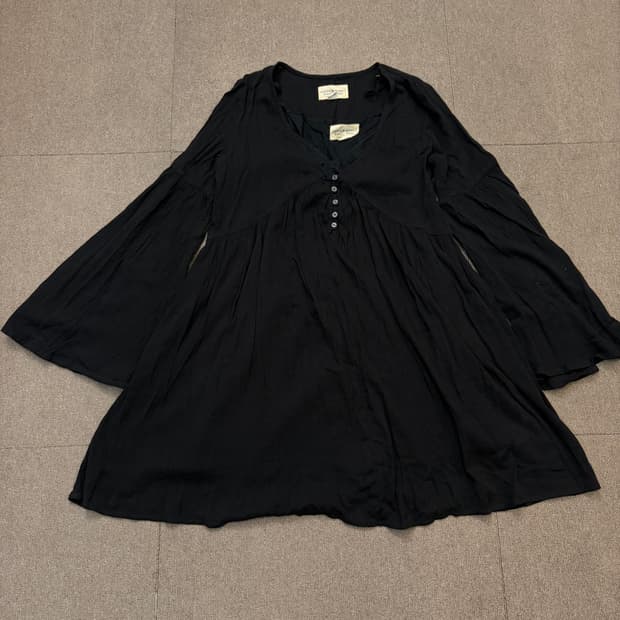 polo 데님앤서플라이 우먼스 보헤미안 튜닉 블라우스 탑 