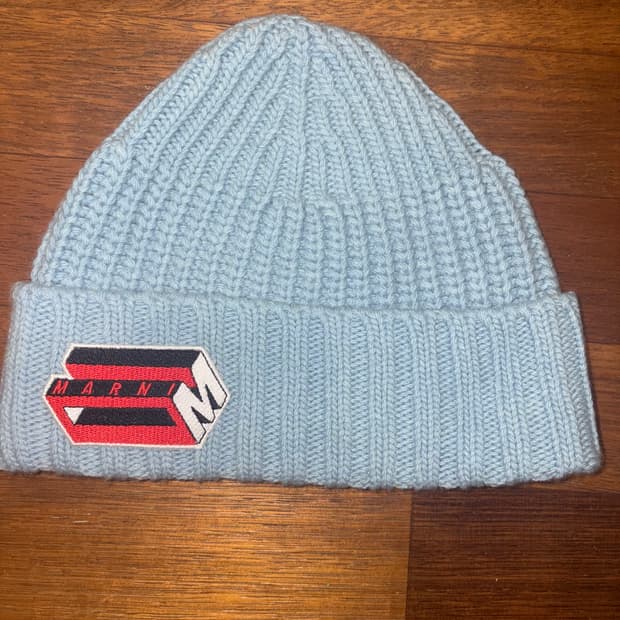 마르니 스카이블루 비니