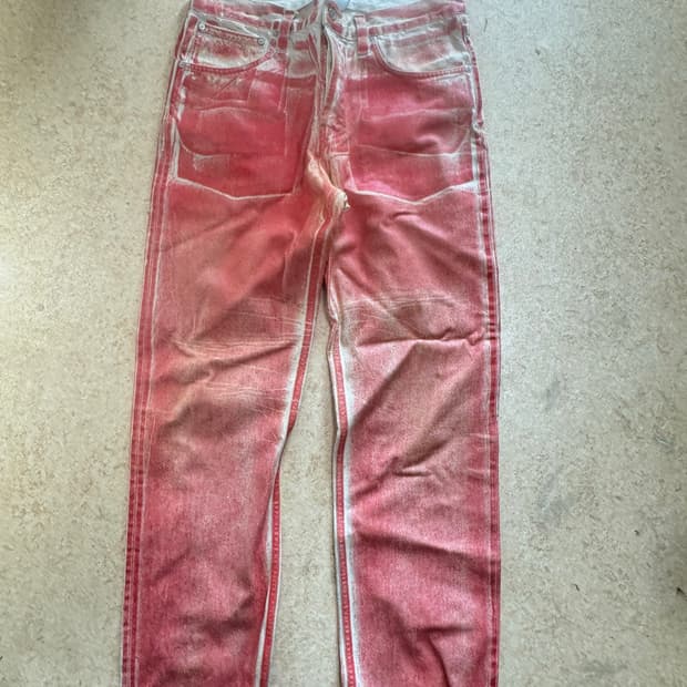 헬무트랭 아카이브 코팅 팬츠 34