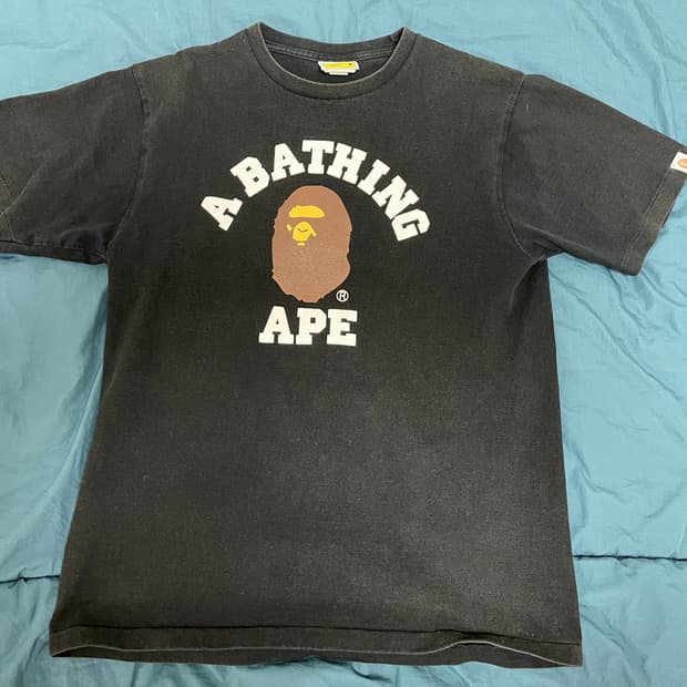 베이프 기본 반팔티