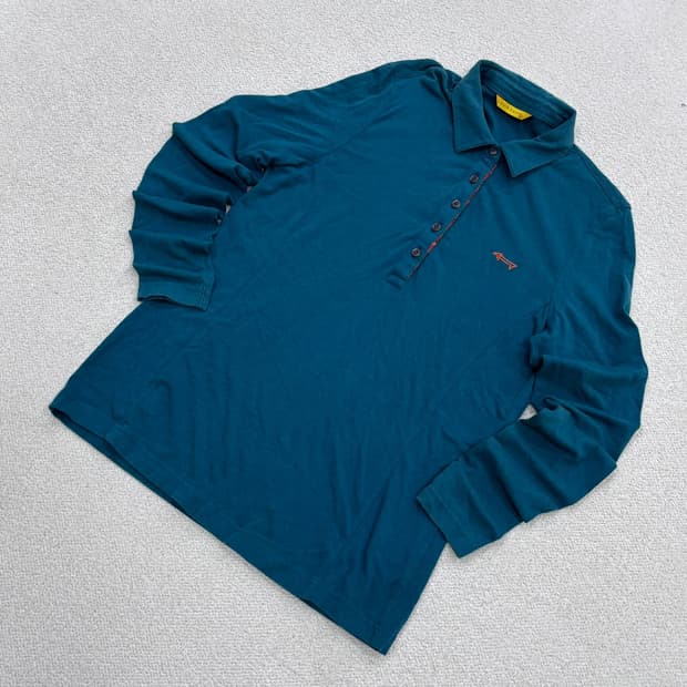 100 루이까스텔 긴팔 카라 티셔츠 0402E