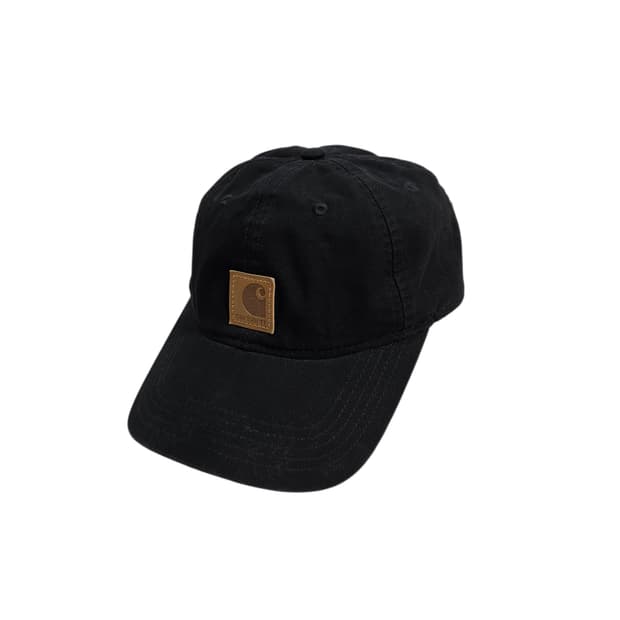 칼하트 캔버스 볼캡 블랙