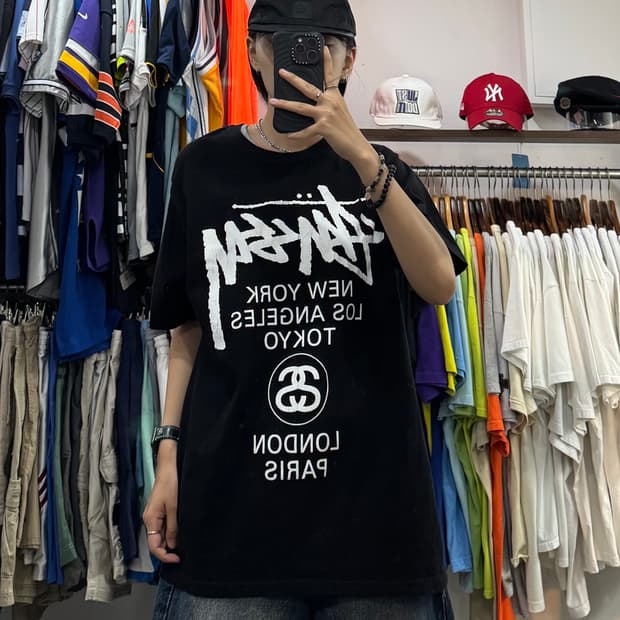 스투시 월드투어 반팔