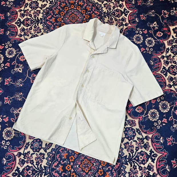 코스(COS) 카라넥 루즈핏 반팔 셔츠 L (100-105) size